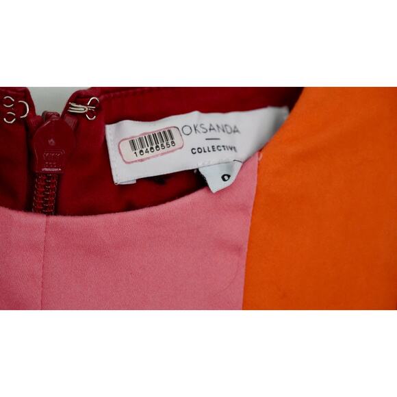 Roksanda Colorblocked Dress Sz 0 - Picture 7 of 8